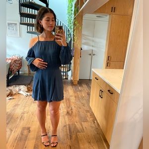 Reformation blue cocktail dress size M